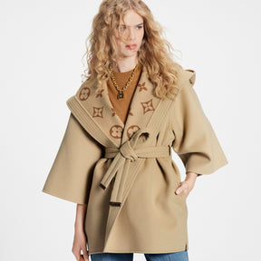 Signature Hooded Wrap Robe Coat